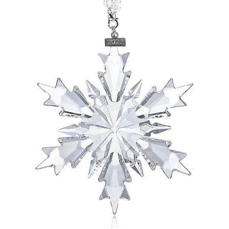 2022 Årlige Snøkrystall Ornamenter (Klar, 2022)