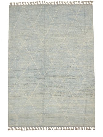 Hand Knotted Berber Style Rug 210X301