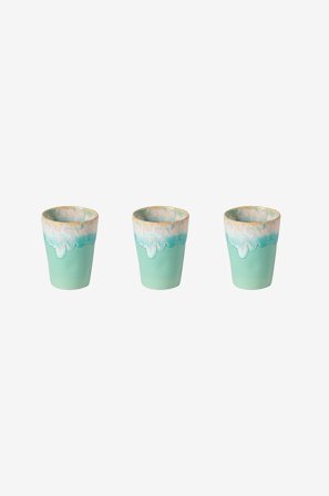 COSTA NOVA - Latte mugg Grespresso 3-pack - Blå - Koppar & muggar - Från Homeroom