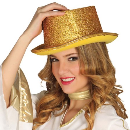 Kiiltävä Hattu Kulta