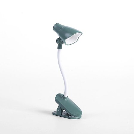 Bordslampa LED Batteridriven Läsning Skrivbordsbok Klippljus
