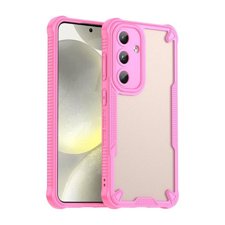 Samsung Galaxy S24 Ultra telefondeksel, sklisikkert beskyttelsesdeksel, rosa