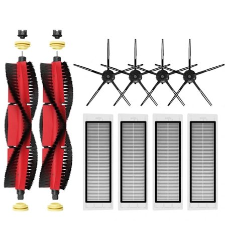 Børstemopper Hepa-filter til Roborock S5 S50 S502 S55 S6 S6 Pure E4 til Robot 1S SDJQR01RR Støvsugertilbehør