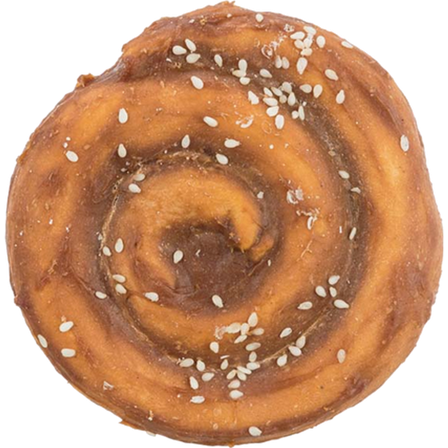 Trixie - Denta Fun Tyggepai Kanelbolle Andebrun 70 g - Hund - Hundegodbiter & tyggebein - Dental tyggebein & tanntyggebein - ZOO.no