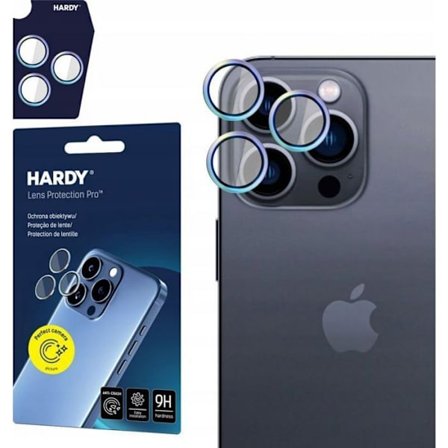 3mk Objektivskydd HARDY Pro för Apple iPhone 15 Pro Max