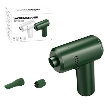 Bilstøvsuger Håndstøvsuger GRØNT BATTERI BATTERI