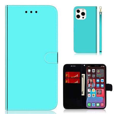 Mirror iPhone 13 Pro Max fodral - Grön