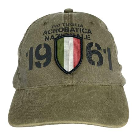 Aeronautica Militare, Hats Groen, Heren, Maat:ONE Size,Katoen