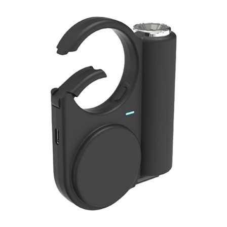 Bærbar utendørslader med uttrekkbar kabel og LED-lys for camping