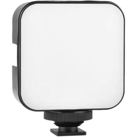 Mini LED -videokuvausvalo, himmennettävä 2 W, 6500 K, täyttöpaneelilamppu kameralle, älypuhelimelle, kannettavalle tietokoneelle