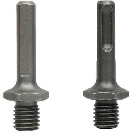 M14 yttergänga till SDS Plus innergänga och invändig triangeladapter för borrslipmaskin, från DEBUNS