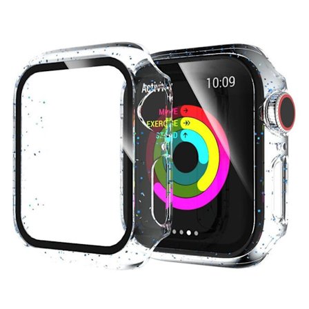 Apple Watch Series 5 / 4 40mm glitterram - Blå