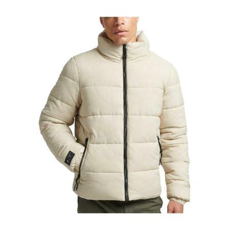 Superdry, Down Jackets Beige, Heren, Maat:XL