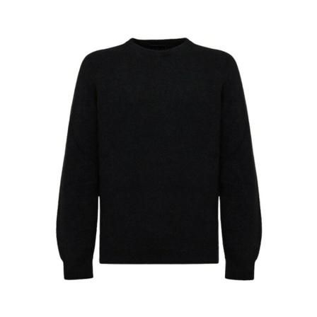 Roberto Collina, Knitwearv Zwart, Heren, Maat:L