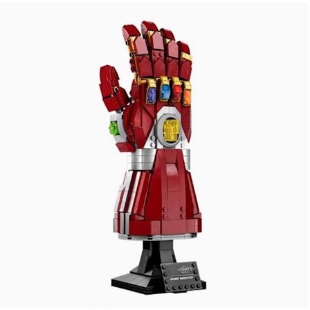 Marvel Infinity Gauntlet Sæt Samlerobjekt Nanometerhandske Med Infinity-sten, Byggesæt, Avengers Gaveidé Til Voksne Og Teenager Nanometer Glove
