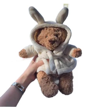 JellyCat Kylpytakki Karhu Bartholomew Pehmolelut Lasten Joulu Syntymäpäivälahjat '-MM