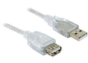 Delock USB-forlengelseskabel - USB til USB - 1.8 m