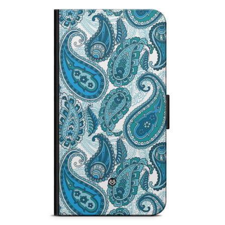 Bjornberry Iphone 14 Pro Fodral - Blå Paisley
