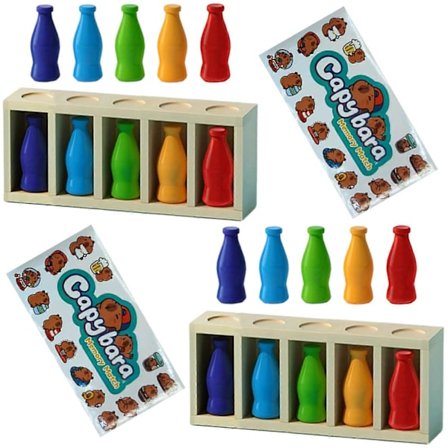 Spennende Gjett Flasken Drikkespill For Voksne Og Barn Bærbar Flere Spillmodeller Fargerik[D]