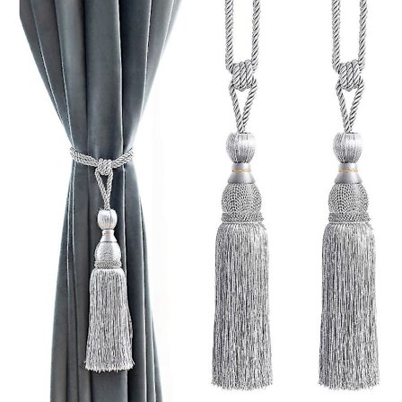 Koristeelliset verhotaskut pallotupsuilla