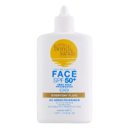 Bondi Sands Spf 50+ Everyday Face Fluid Solskydd & solvård Unisex 50 ML