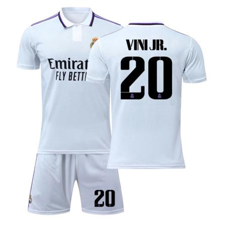 2022 Champions League Real Madrid Hemma Höstdräkt - Vit M