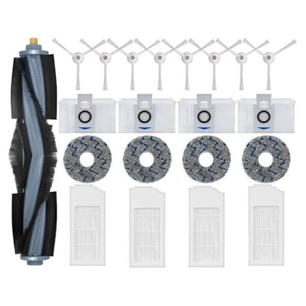 Ersättningsdelar för Debot X1 OMNI, T10 TURBO, DBX53 Dammsugarpåse Filter Huvudsidoborste Mopp