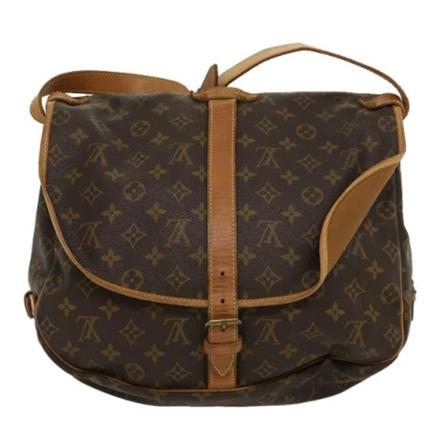 Louis Vuitton Vintage, Pre-owned Shoulder Bag Bruin, Dames, Maat:ONE Size
