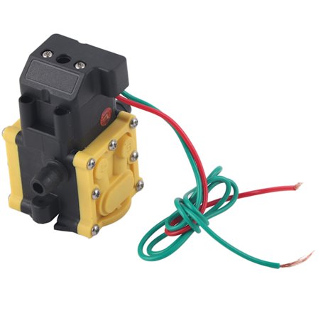 Trädgård Självprimning Pump Tillbehör Elektrisk Spruta Vattenpump Huvud Membran Tryckpump Huvud 12V