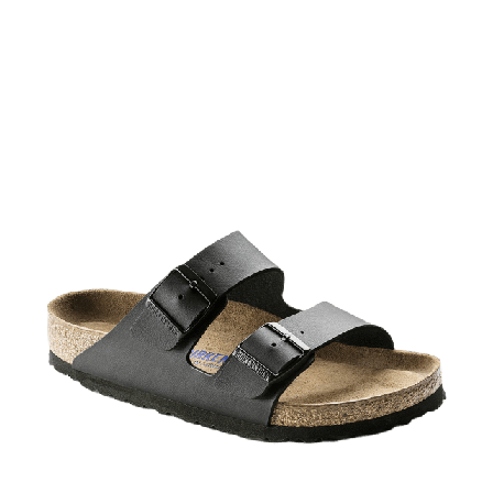 Birkenstock Arizona Soft Footbed Sandaler Dam Svart 38