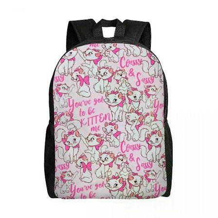 v1469 i1120 Manga Reseryggsäck Kvinnor Män Skola Laptop Ryggsäck Marie Katt Collage Student Dagväskor dbO1120