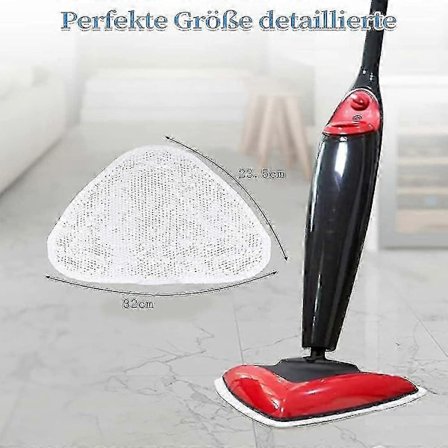 6-pack Ersättningsöverdrag för Ångmoppar För Vileda - Högkvalitativa Överdrag För Effektiv Ångrengöring