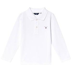 Kids - GANT White Logo Polo Shirt 98-104cm (3-4 years) - Tops - 98-104cm (3-4 years) - White