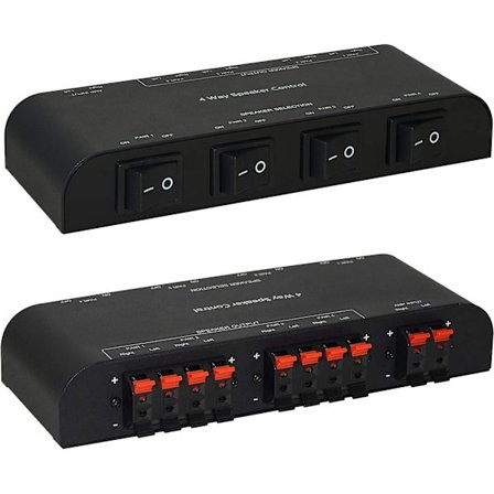 NÖRDIC højttalerkontakt til fire par højttalere