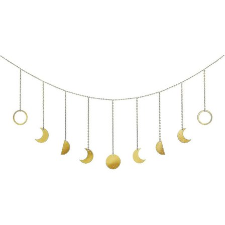 Månefase Veggdekorasjon Månekrans Dekor Boho Hjemmedekorasjon Måne Hengekunst Ornamenter
