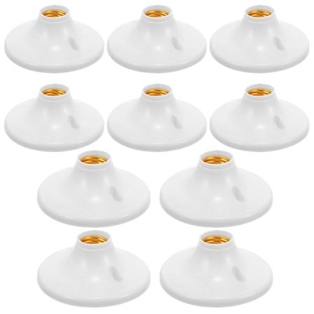 10 st E27-lamphållare, E27-uttag, E27-lamphållare, lamphållare