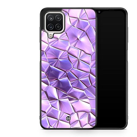 Bjornberry Skal Samsung Galaxy A12 -Purple Crystal