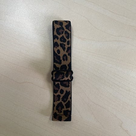 Urrem til Apple Watch iWatch 25 mm bredde nr. 11 leopard brun