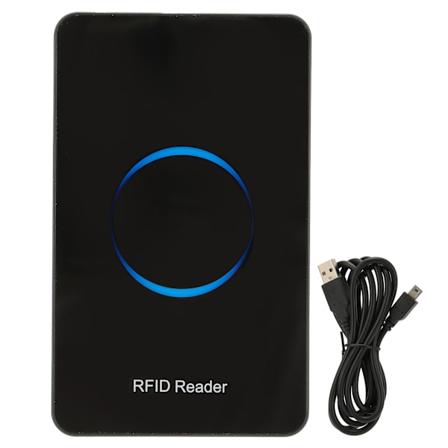 RFID-lukija 125 kHz/134,2 kHz USB-älykortinlukija kulunvalvontaan, hotellilukkoihin, vesimittareihin W81