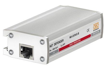 Obo Bettermann 5081804 Nettverksbeskyttelse for høyhastighetsnettverk, Stikkontakter & kabler