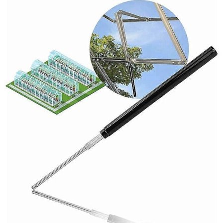 Kasvihuonetarvikkeet, Automaattinen tuuletusikkunan avaaja aurinkolämmöllä, helppo asennus, ylikuumenemissuoja kasvihuoneen ikkunoille, päivitetty