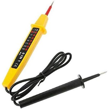 Elektrisk kredsløbstester 8 i 1 spændingstester 6V~380V