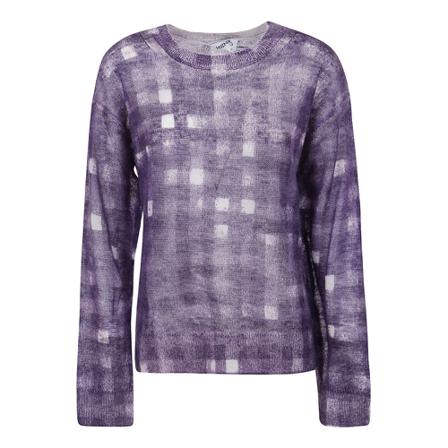 Kenzo Jumper lila, Dam Stickade tröjor & koftor, Dam, Storlek: M
