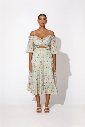 Malina - Tasha midi skirt - S - Multi