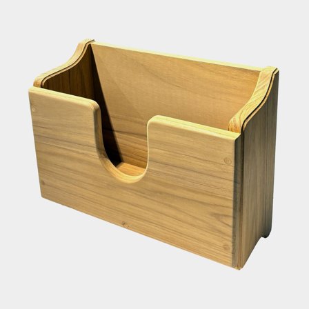 Supporto per binocolo in teak Roca, 255 x 90 mm, adatto per binocoli 7x50