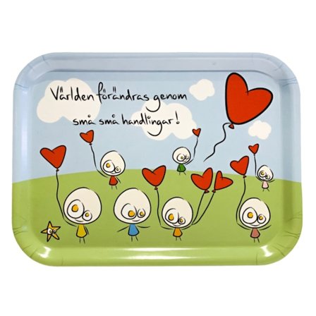 Herregud & Co Bricka, liten 9789173879262