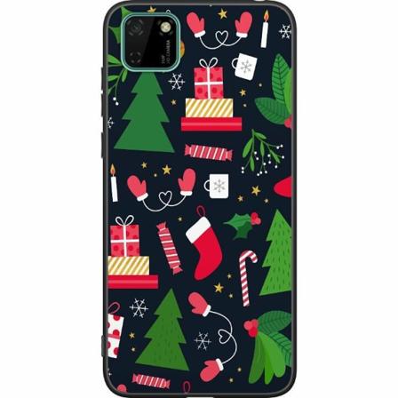 Huawei Y5p Svart Skal Christmas