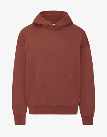 Organic Oversized Hood - Cinnamon Brown - XL
