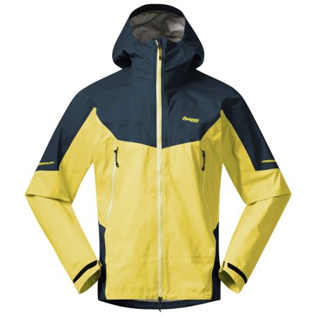 Bergans Men's Senja 3L Jacket Men unlined ski jackets Yellow M