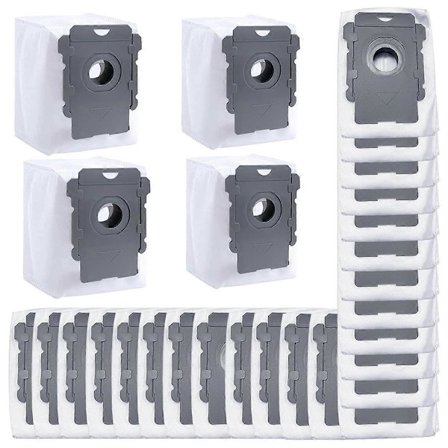 Erstatningsstøvsugerposer kompatible med I7 I7+, J7 J7+, I8 I8+, I3 I3+ automatiske snavsbortskaffelsesposer